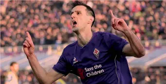  ?? GETTY ?? Nikola Kalinic, 28 anni, croato, 12 gol in questo campionato: solo uno nel girone di ritorno, all’Atalanta