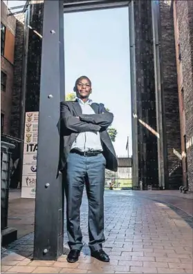  ?? Photo: Waldo Swiegers/Bloomberg ?? Tough: The Competitio­n Commission, led by Tembinkosi Bonakele, has raked in billions of rands for the state in several recent major cases.