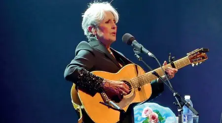  ??  ?? MitoJoan Baez in concerto a Verona, unica data scelta nel Veneto per il suo tour