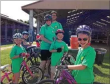  ?? PHOTO COURTESY OF PAM BROWN ?? Bike riders of all ages will pedal across northern Chester County for the upcoming French Creek Iron Tour June 14.