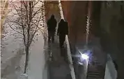  ?? Chicago Police Department / Associated Press ?? An image from surveillan­ce video shows the men suspected in an attack on Jussie Smollett.