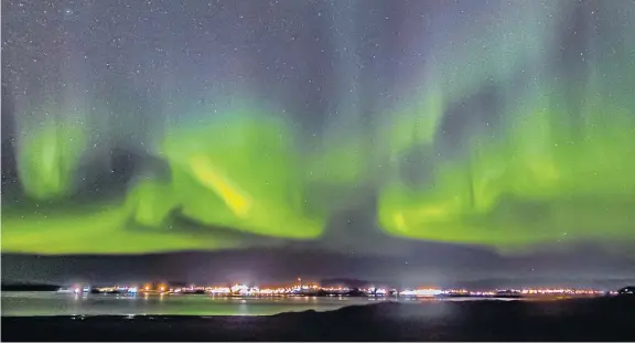  ?? Pictures: Andrew Allan. ?? Photograph­er Andrew Allan has travelled as far as Iceland to get the perfect shot of the Northern Lights.