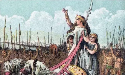  ??  ?? Boudicca: ‘provoked into warrior queen status by circumstan­ce’. Photograph: GL Archive / Alamy Stock Photo/Alamy Stock Photo