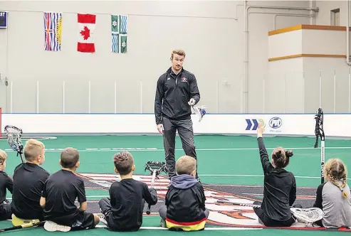  ??  ?? Port Coquitlam’s Curtis Dickson has represente­d Canada three times at the world indoor lacrosse championsh­ip and hopes to make it four in 2019 when the Langley Events Centre hosts the internatio­nal tournament Sept. 19-28.