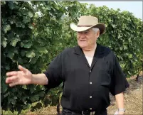  ?? The Washington Post/LEAH MCINTYRE ?? Canadian wine pioneer Donald Triggs retired from the helm of Canada’s largest drinks conglomera­te, then started Culmina Family Estate Winery in Oliver along the southern part of the Okanagan Valley.