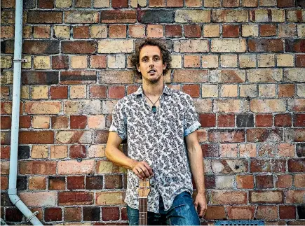  ??  ?? Jasper Hawkins has released his debut studio album, White Lie. Now a full-time musician, he was heading towards a career in engineerin­g.