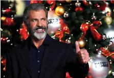  ?? (Eddie Keogh/Reuters) ?? ACTOR MEL GIBSON is back in the spotlight after a characterr­ehabilitat­ion of sorts, at the London premiere of ‘Daddy’s Home 2’ in November.