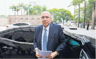  ?? TIAGO QUEIROZ/ESTADÃO-30/10/2017 ?? Perfil. Meirelles disse considerar que cenário político é ‘favorável’ a um candidato como ele