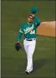  ?? EZRA SHAW — GETTY IMAGES ?? At his best, Jesús Luzardo looks like not only a future ace of the A’s staff, but also one of the game’s elite pitchers.