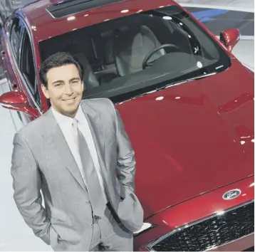  ??  ?? A boardroom shake-up sees the departure of boss Mark Fields after 28 years at the car-maker