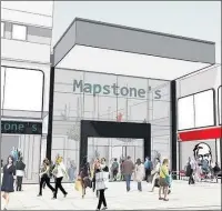  ??  ?? An artist’s impression of the revamped shopping centre