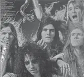  ?? WARNER BROS. ?? The Alice Cooper band as captured on the back cover of the “Killer” album