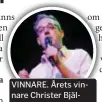  ??  ?? VINNARE. Årets vinnare Christer Bjälkenfal­k: ”Gemenskape­n i logen, att få den där klappen på axeln, är viktig”.