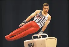  ?? Carmen Mandato / Getty Images ?? Stanford’s Brody Malone delivered a commanding performanc­e at the trials, finishing first overall by 3 points.