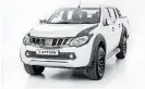  ??  ?? Mitsubishi has introduced a limited edition Triton called the Xtreme.