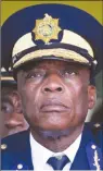  ??  ?? Comm-Gen Chihuri (Rtd)