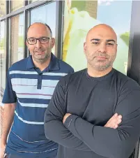  ??  ?? Landlords Perminder Dhaliwal and Sanjay Uppal say they were forced to restart the process for the Canada Emergency Commercial Rent Assistance program several times and faced constant technical glitches with the online portal.