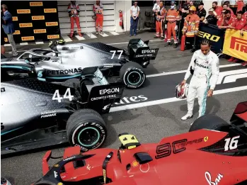  ??  ?? Mercedes has dominated the hybrid era and this season is no different