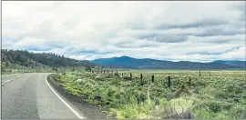  ?? DAVID PRASAD — GEOTAB ?? The 143-mile stretch of California State Route 139 from Susanville to the Oregon state line skirts past Eagle Lake before cutting through Modoc National Forest, while showcasing the state’s rugged volcanic landscapes. It’s the state’s least-traveled...