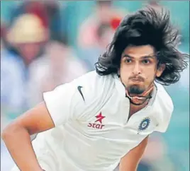  ?? HINDUSTAN TIMES ?? Ishant Sharma has picked 12 wickets for Delhi in four matches so far.