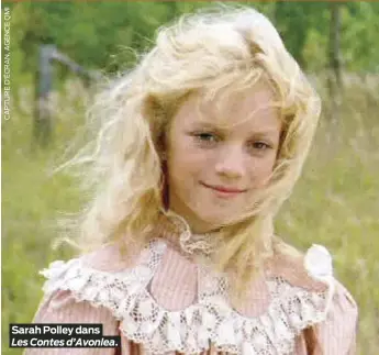  ?? ?? Sarah Polley dans
Les Contes d’Avonlea.