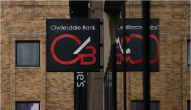  ?? Photograph: Colin Mearns ?? Clydesdale Bank is among the high-street banks closing down branches in Scotland