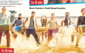  ??  ?? 1 hr 59 mins Newcomers Aadar Jain and Anya Singh in the recent release Qaidi Band