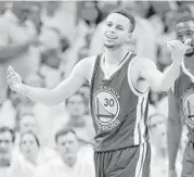  ?? Carlos Avila Gonzalez / San Francisco Chronicle ?? How healthy is Stephen Curry? One report put him at 70 percent, a figure the Warriors dispute.