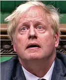  ??  ?? Concession­s: Boris Johnson