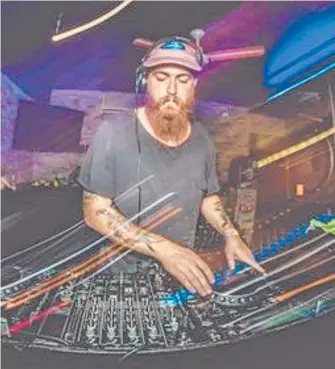  ??  ?? Byron Bay DJ Chris Bradley, who died after an incident on Christmas Day.