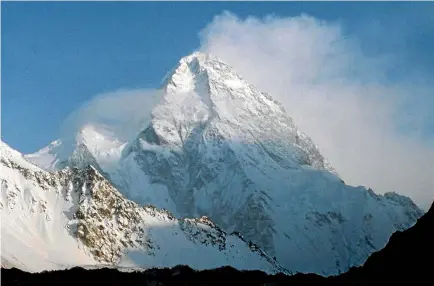  ??  ?? All the world’s 14 mountains higher than 8000 metres have been scaled in winter, when conditions are more extreme and unforgivin­g – except K2. Veteran Polish mountainee­r Krzysztof Wielicki has assembled a team of climbers to attempt the first winter...