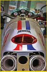  ??  ?? • Buy a hesketh 24 and you’ll be in exclusive company. Some orders are in already, so if you want one of the 24 being made, act now!