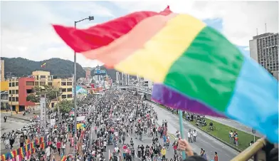  ?? Fotos: Colprensa ?? Los departamen­tos donde se registran más amenazas hacia la comunidad LGBTIQ+ son Cauca, Antioquia, Nariño, Norte de Santander y Valle del Cauca./