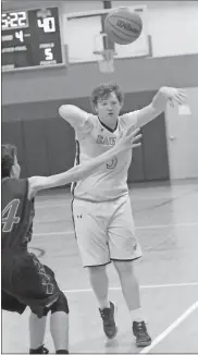  ?? Scott Herpst, file ?? The Oakwood Christian Eagles will be relying on the leadership and skill set of senior Caleb Epperson as they get set for their first season in the GAPPS organizati­on.