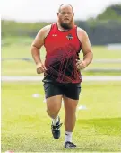  ?? Picture: MICHAEL SHEEHAN/ GALLO IMAGES ?? BARRED FROM GAME: Southern Kings prop Pieter Scholtz is out of Friday’s match against the Cheetahs at the Madibaz Stadium following an eye-gouging incident in the match against Edinburgh