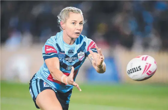  ??  ?? Australian Jillaroos and NSW legend Kylie Hilder has her sights set on a coaching career. Picture: AAP Image/Dan Himbrechts