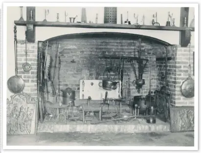  ?? Picture: Horsham Museum & Art Gallery ?? The hearth always was, and in many ways still is, at the heart of the home