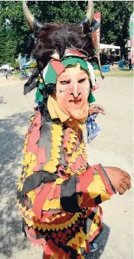  ??  ?? Junkanoo dancing was a big part of Funfest at Hope Gardens, St Andrew, in 2015.