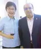  ??  ?? Singaporea­n Ambassador Kok Li Peng and Rex Daryanani.