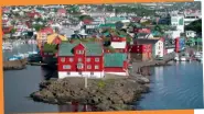  ??  ?? Above: Tinganes in Tórshavn