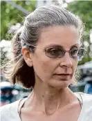  ?? ?? Mary Altaffer/associated Press file photo Clare Bronfman leaves federal court in the Brooklyn borough of New York in 2018.