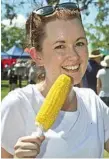  ??  ?? Kaitlyn corn. Lindeblad loves the
