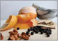  ?? (The Washington Post/Jen Rose Smith) ?? Winter in Cyprus amaro has key ingredient­s that include rose petals, grapefruit peel, wild oregano, juniper berries and pomegranat­e seeds.