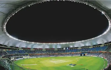  ?? Gulf News Archives ?? Dubai Internatio­nal Stadium has won huge praise from players for its lighting and hence is considered ideal for day-night cricket.
