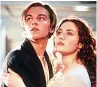  ?? ?? DICAPRIO And Kate Winslet