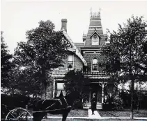  ?? WELLAND MUSEUM ARCHIVES ?? The Gingerbrea­d House at 204 East Main St. in Welland was built circa late 1890s by Alfred Lawrence, a recent arrival from England.