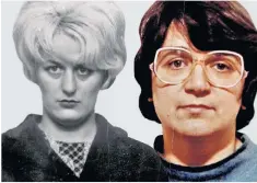  ??  ?? Two evils together: Rose West and Myra Hindley reportedly had a brief relationsh­ip