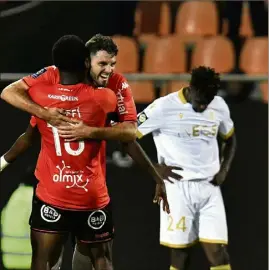  ?? (Photo PQR/Ouest France) ?? Les Niçois (ici, Evann Guessand) doivent rebondir à Saint-Etienne après leur échec à Lorient.