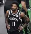  ?? ELISE AMENDOLA — AP, FILE ?? The Nets won’t play Kyrie Irving until he can play in all their games, unwilling to let questions about his vaccinatio­n status linger into the season.