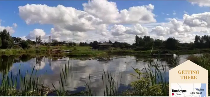  ??  ?? Families will have a splashing time at the Rathbeggan Lakes Adventure Park which sits on 22 acres in the Tolka Valley in Dunshaughl­in